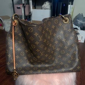 Brown Monogram Hobo Bag
